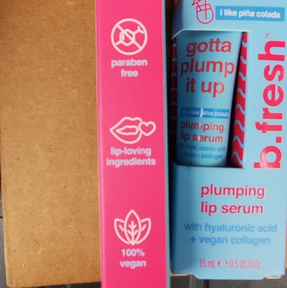 b fresh Lip Plumper NEW Vegan, Hyaluronic Acid, collagen plumper - Picture 2 of 5